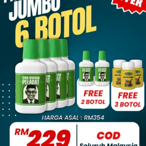 combo 6 botol